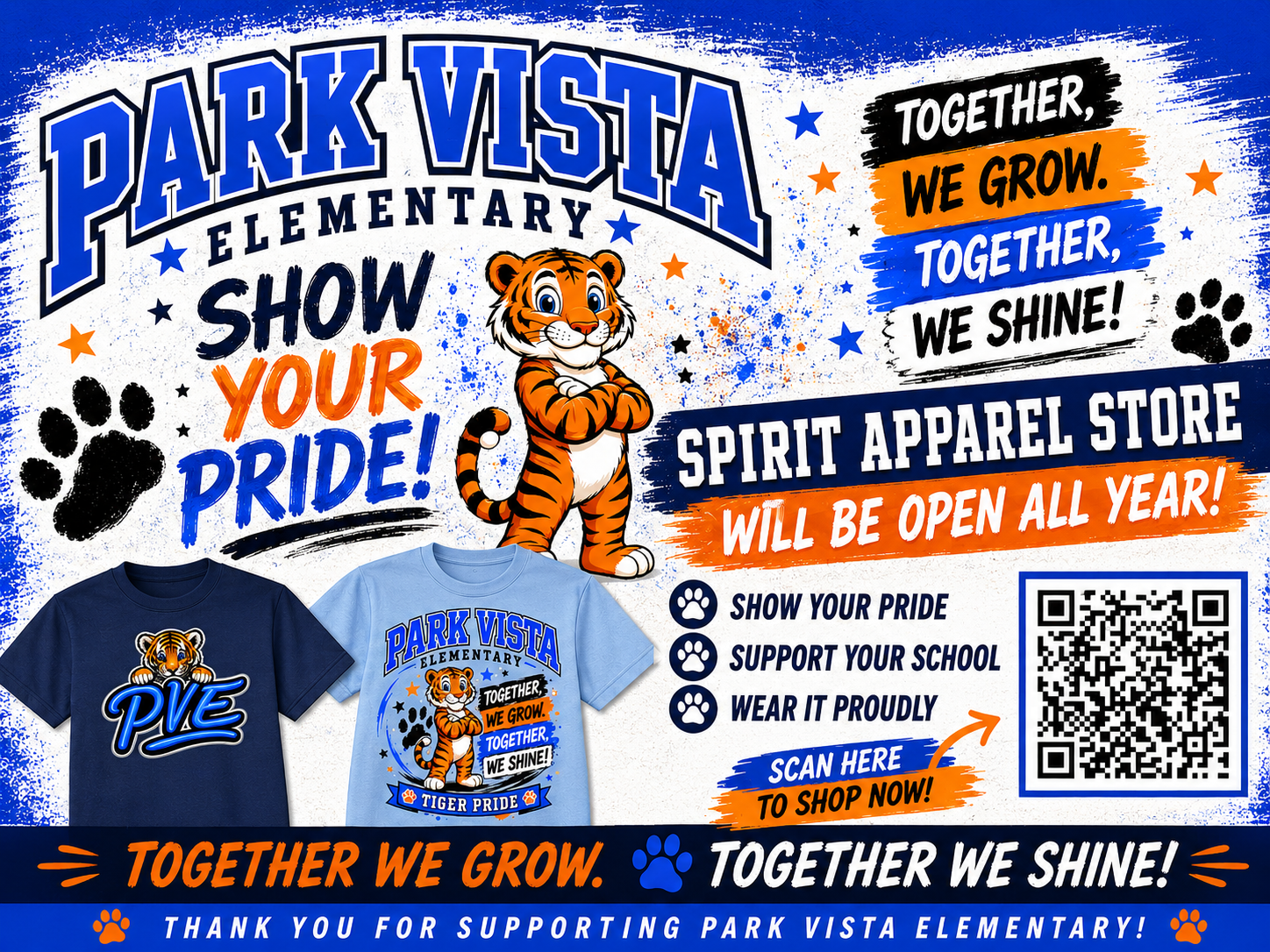 PARK VISTA SCHOOL APPAREL STORE