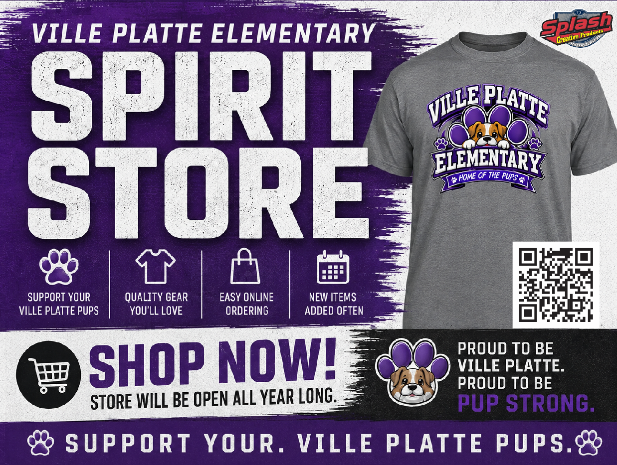 VILLE PLATTE ELEMNTARY SCHOOL APPAREL STORE