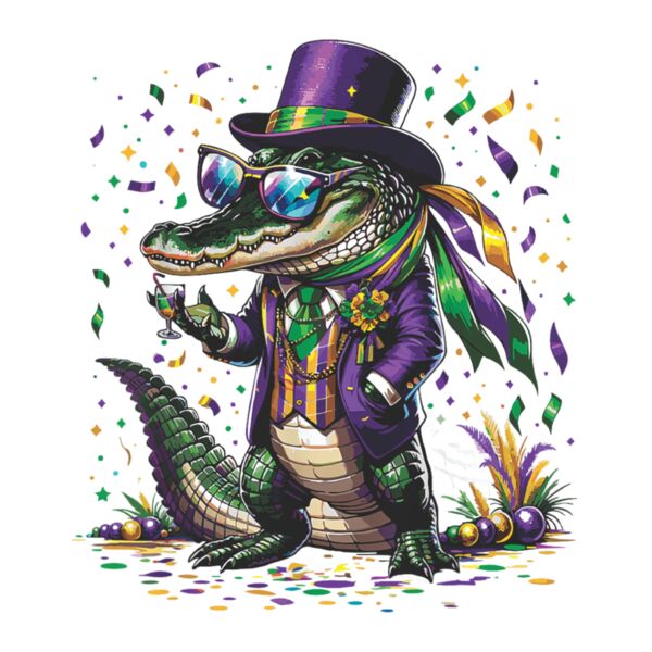 mardi gras gator Thumbnail
