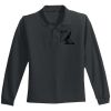 Youth Long Sleeve Silk Touch Polo Thumbnail